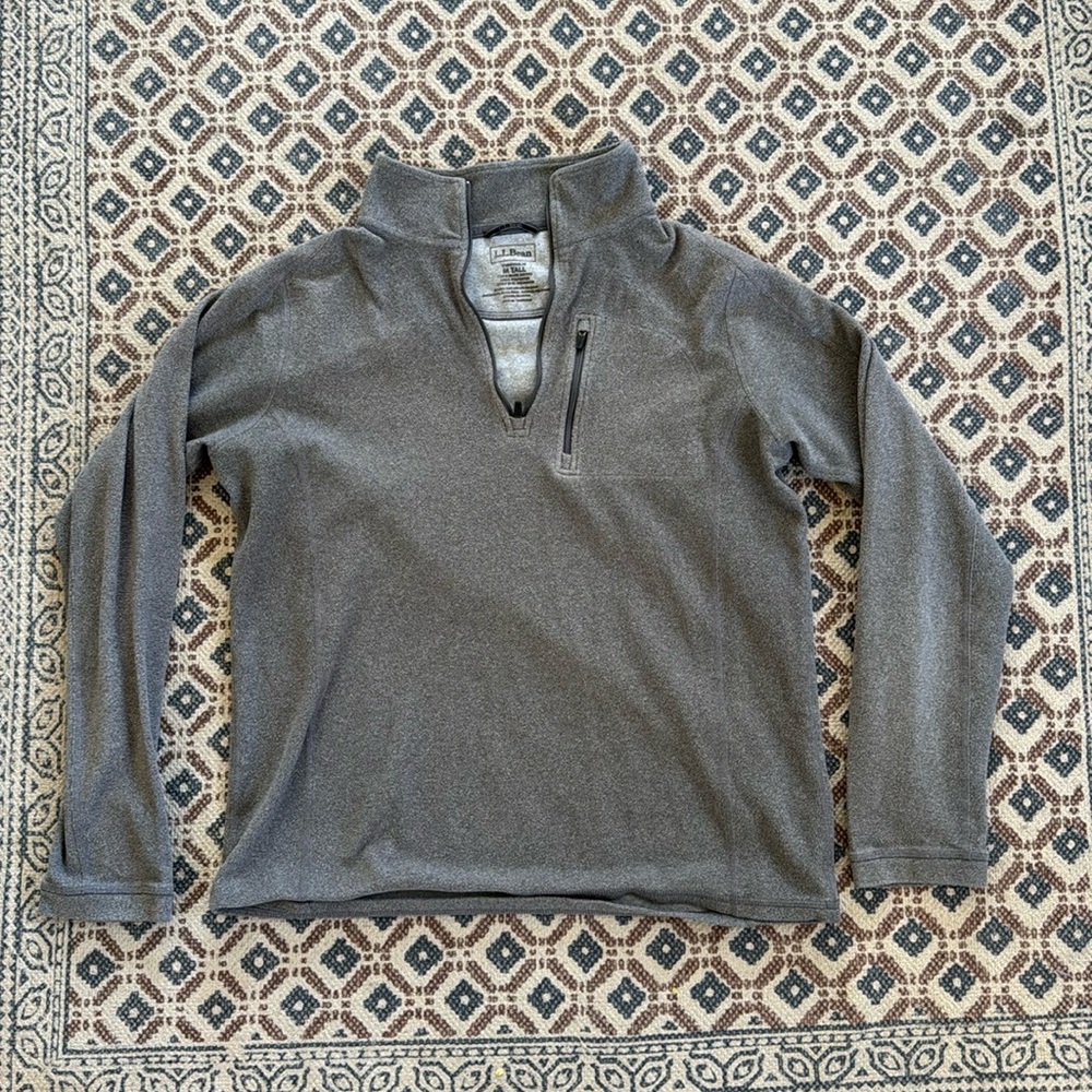 LL Beans Men’s Fitness Fleece - Men’s M Tall